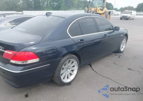 2006 BMW 750I из США, поврежденный, VIN WBAHL83536DT01280